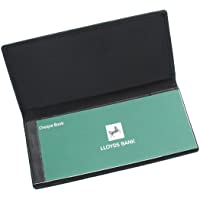 Ashlie de piel Comprobar Titular Libro de estilo AC123 Negro